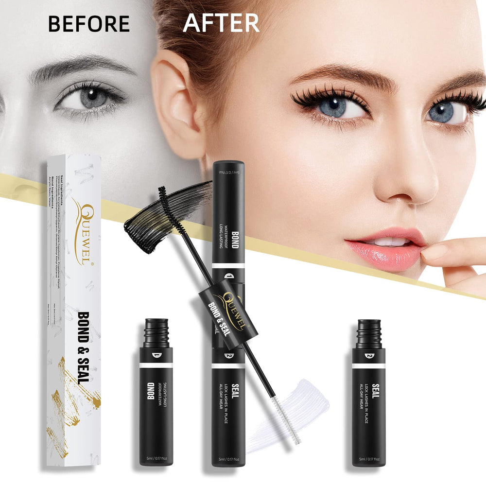 QUEWEL removal is easy with gel or makeup remover.
