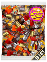 Queen Jax assorted chocolate variety pack 10lb bulk delivers shareable treats for parties.
