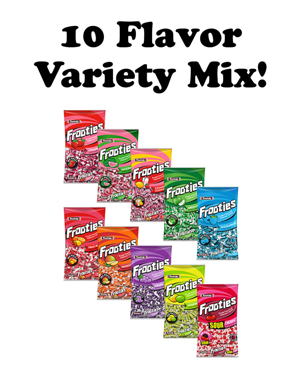 QUEEN JAX party snack display adds color to celebrations.