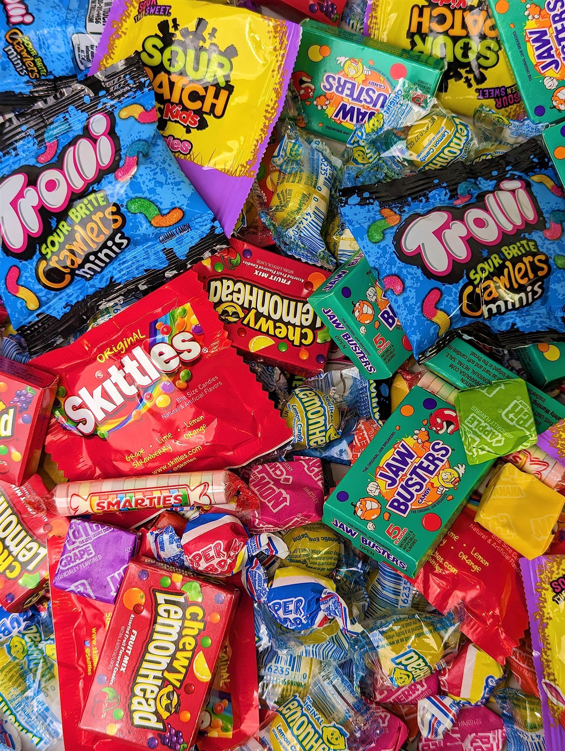 Queen Jax Pinata Candy Mix variety assortment, colorful selection for pinatas.