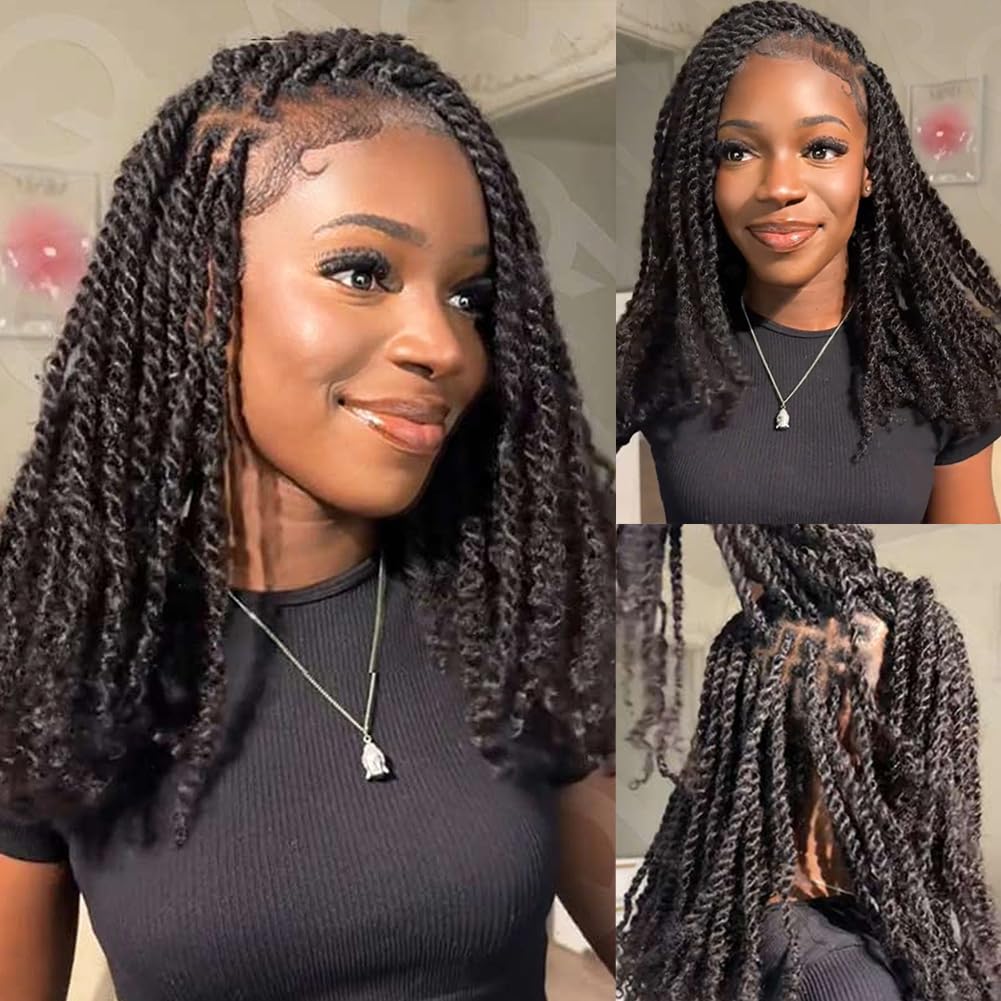 QVR Afro kinky bulk hair 18-inch length for fuller dreadlocks