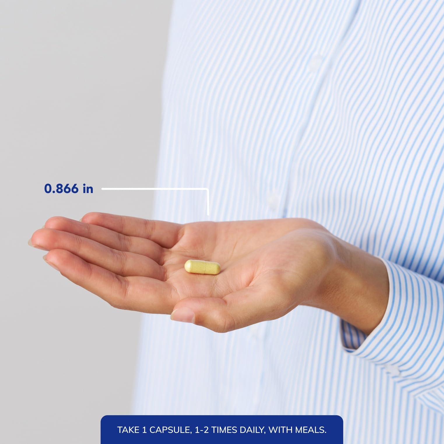 Quercetin UltraSorb cap closeup showing easy-to-swallow capsules
