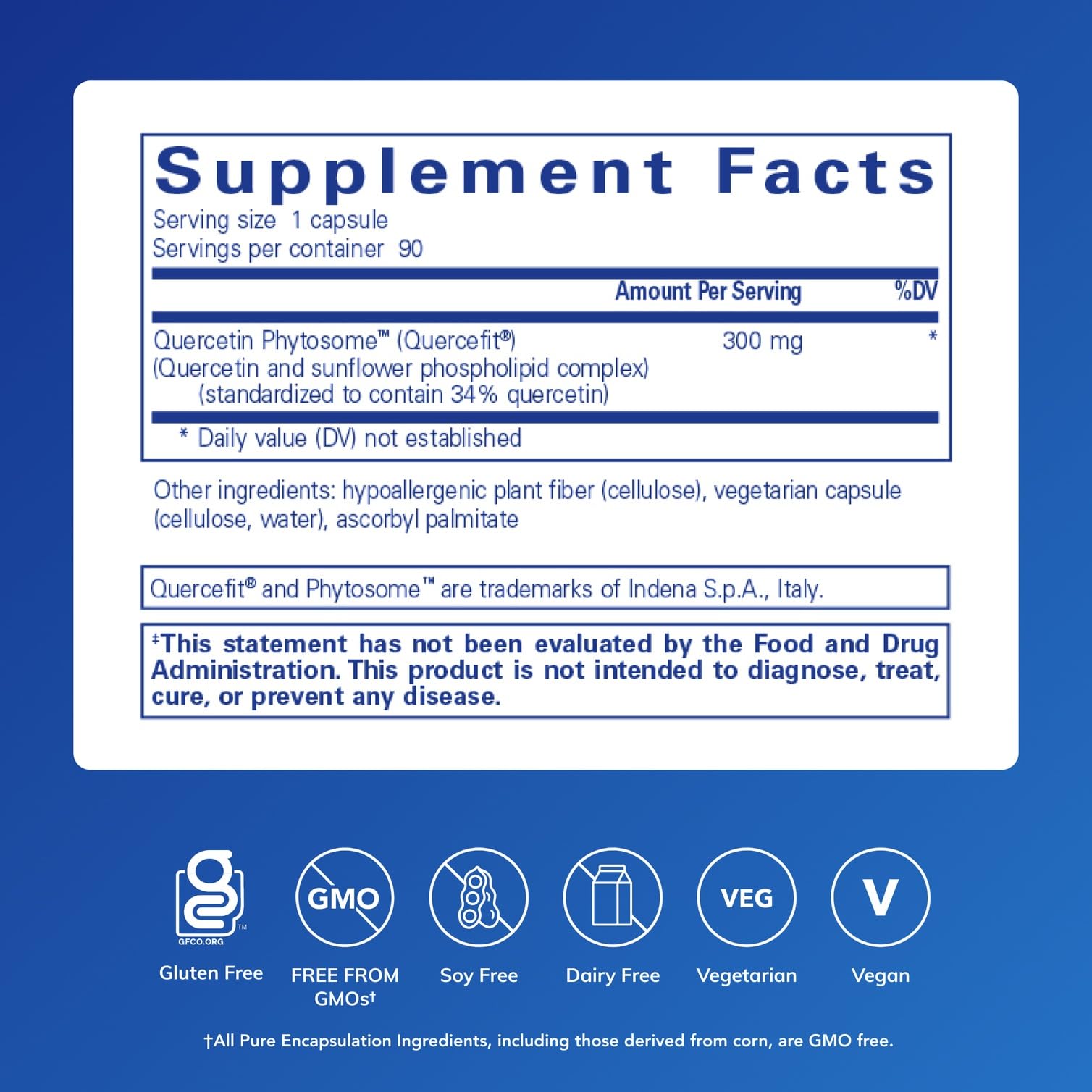 Quercetin UltraSorb capsules closeup highlights purity and potency