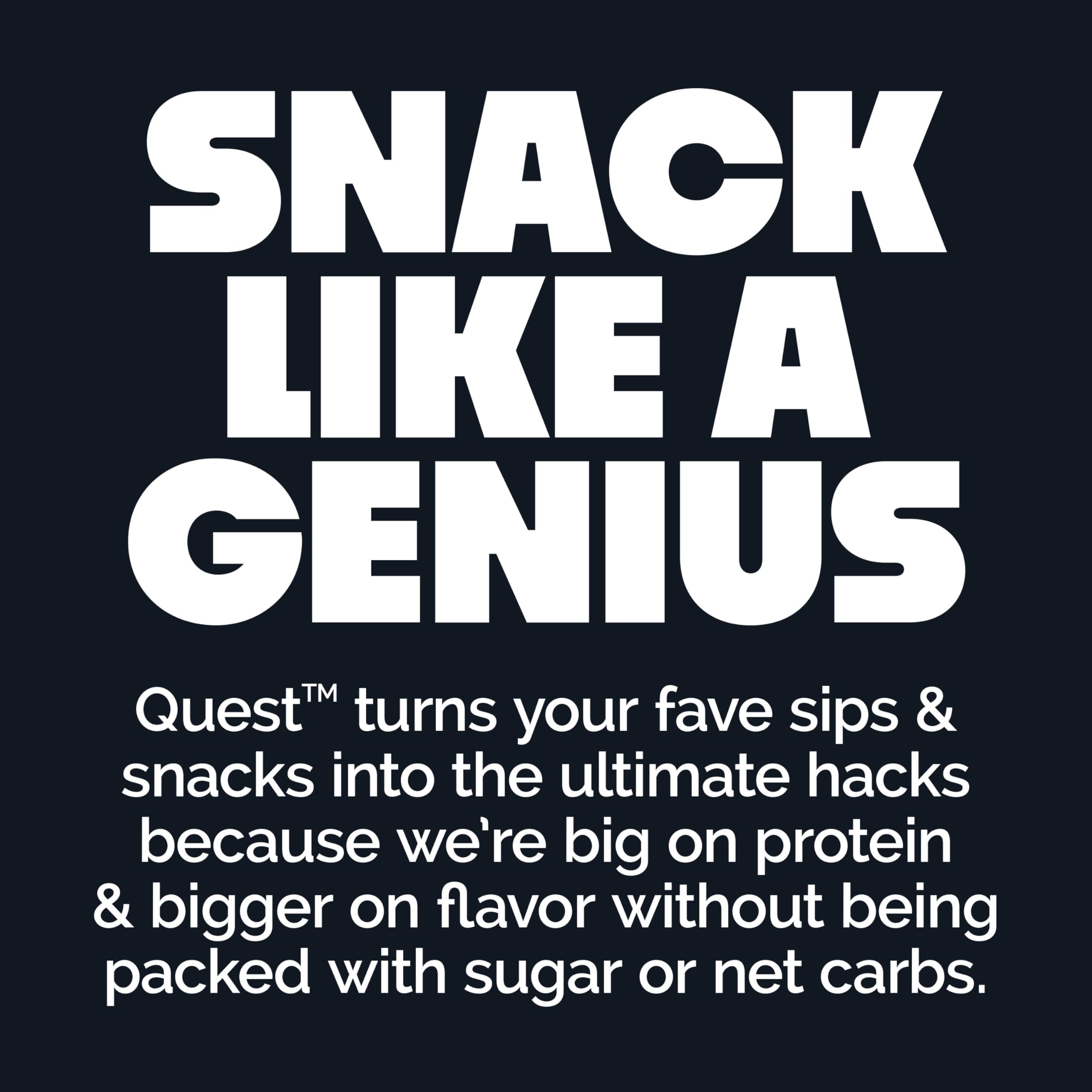 Quest 4g net carbs per serving support mindful carb choices.