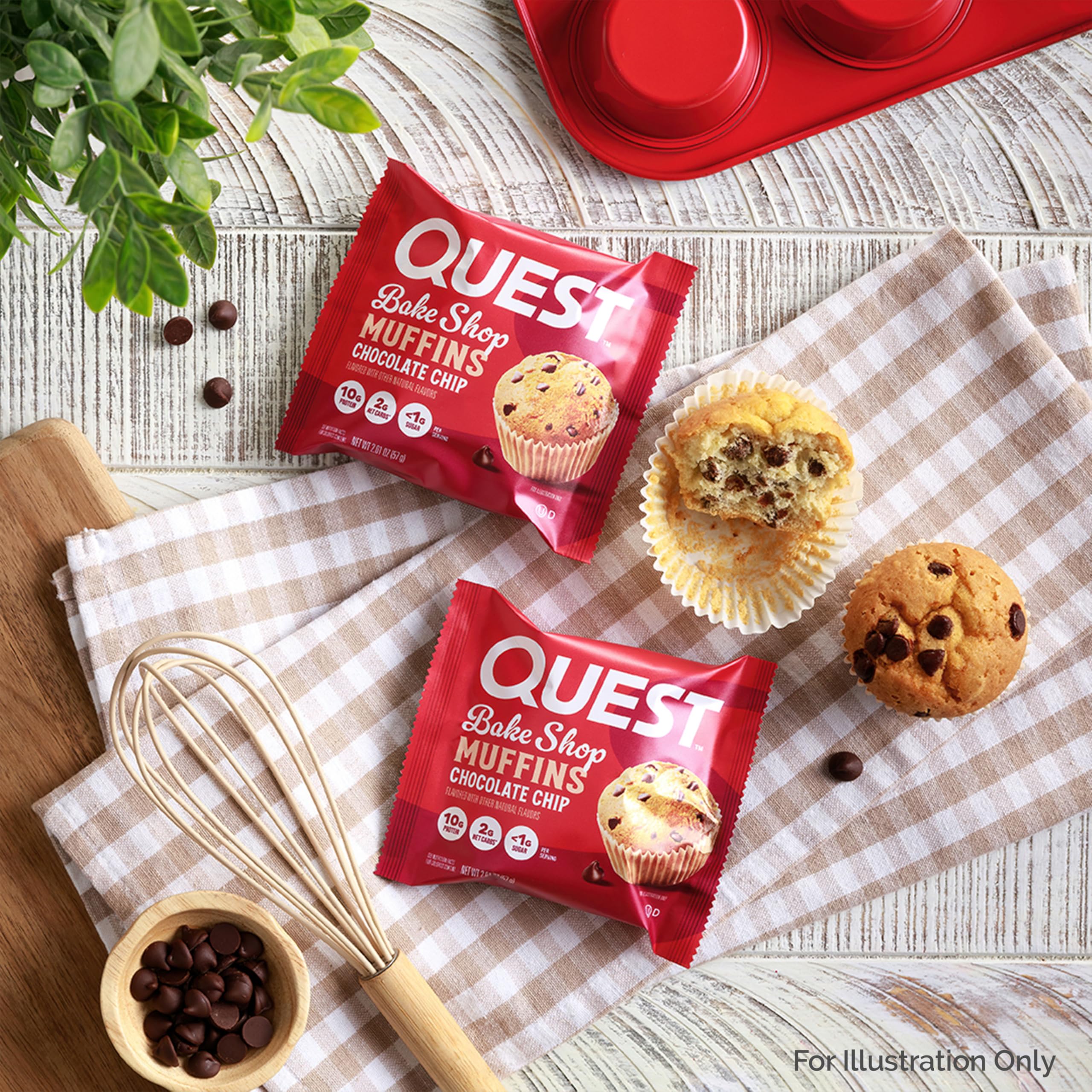 Muffins on plate ready to serve as a satisfying snack.