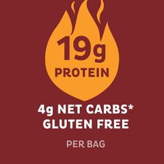 Quest BBQ Protein Chips salty-savory-seasoning offers flavorful crunch for on-the-go enjoyment.