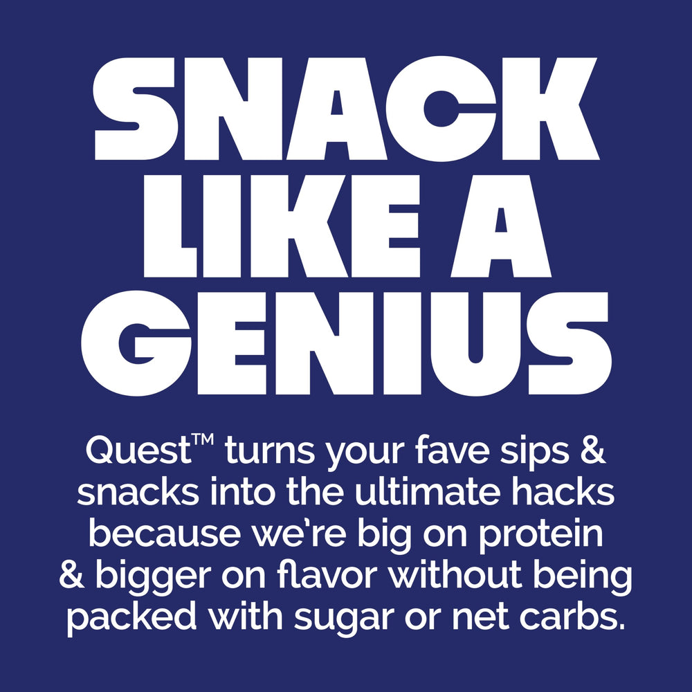 Quest Blueberry Cobbler Crispy Bar 12-count carton shown for easy stocking.
