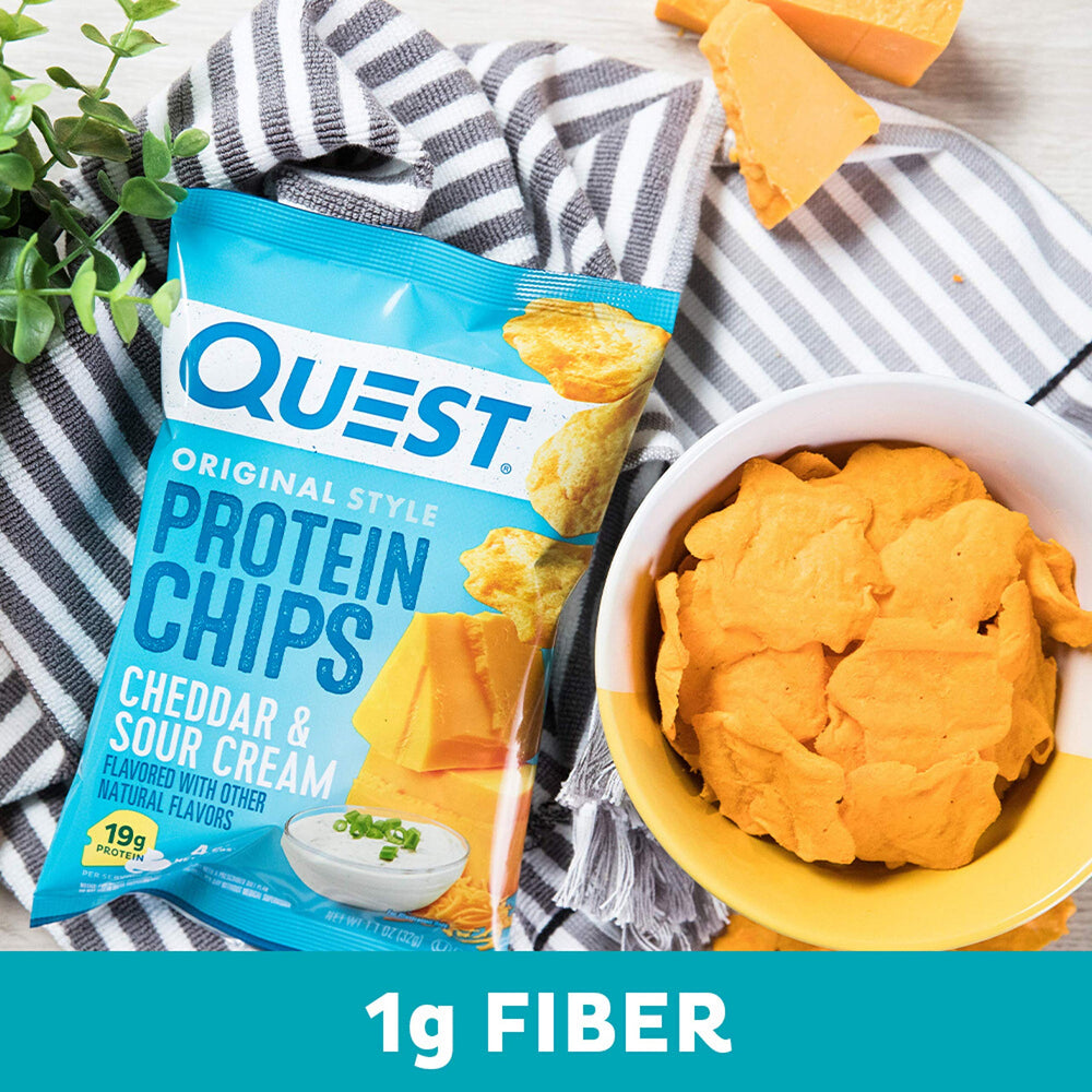 Quest Cheddar & Sour Cream snack on the go