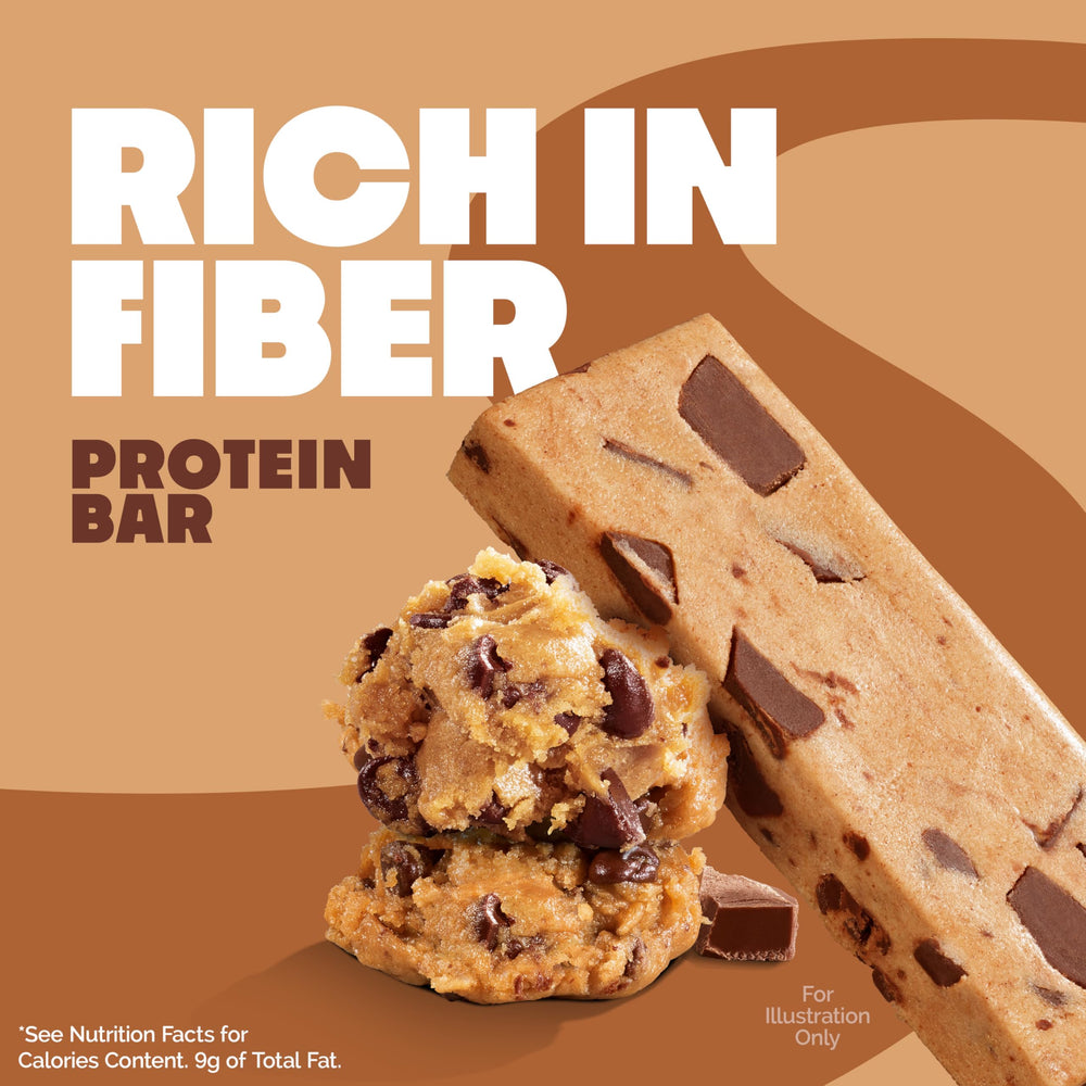 Quest Chocolate Chip Cookie Dough bar in gym bag ready to refuel after workouts.