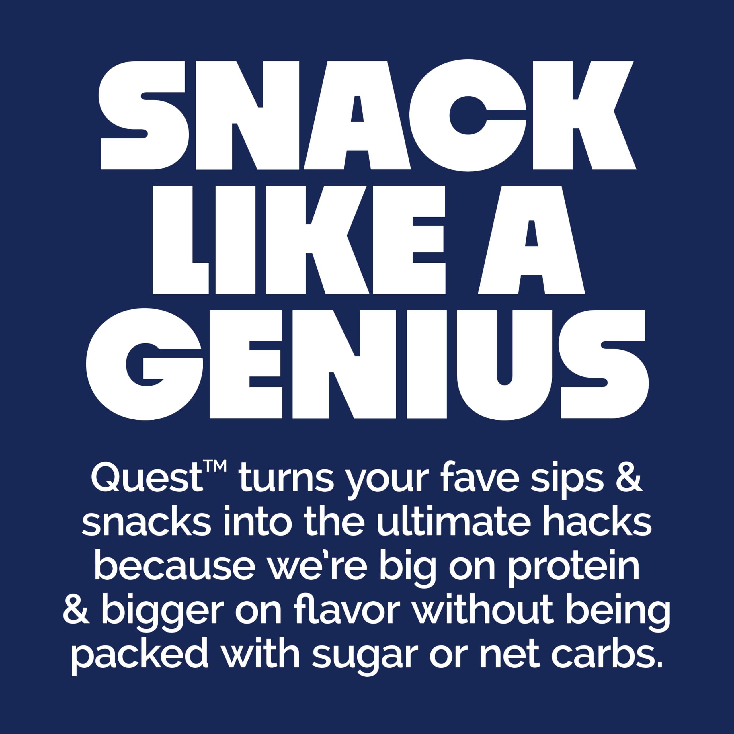 Quest Cookies and Cream Hero Bar pantry display as gluten-free protein option.