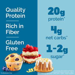 Quest fruit flavored variety pack lemon cake bar – convenient, protein-rich snack.