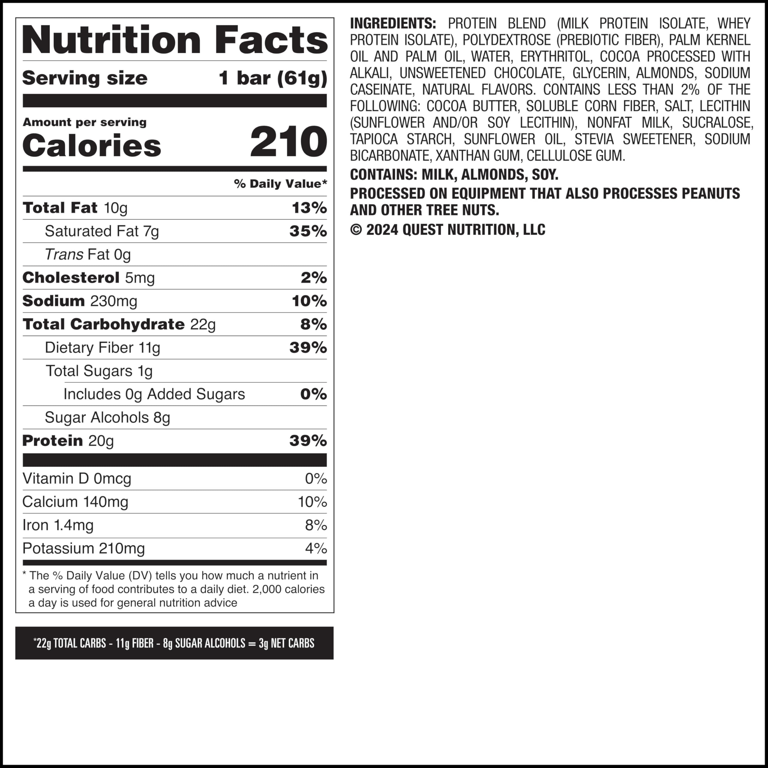 Quest Overload bar with gluten-free badge, made for gluten-sensitive snacking.
