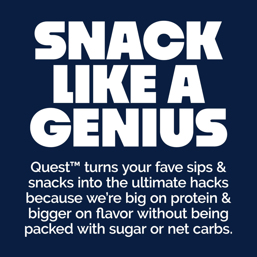 12-pack box of Quest Ranch protein chips, gluten-free and snack-friendly