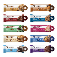 Quest Ultimate Bar in Chocolate Brownie flavor, a rich, low-sugar protein treat.