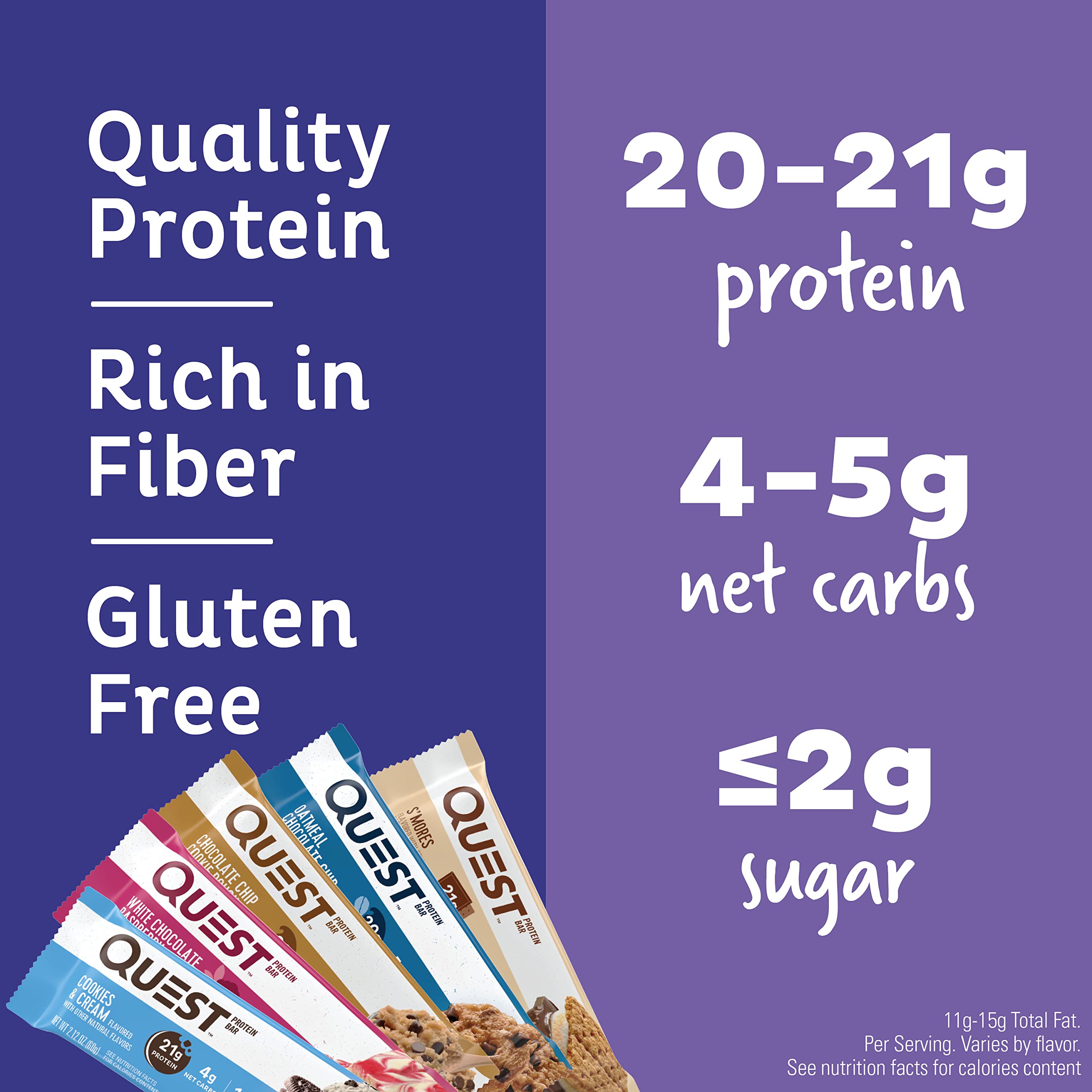 Quest Ultimate Bar in Chocolate Chip Cookie Dough flavor, textured, protein-packed bite.