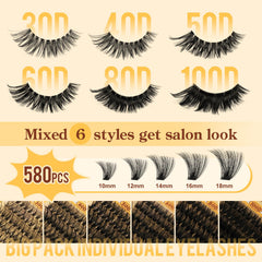 Quewel lash bond and seal for secure adhesion and longer wear.