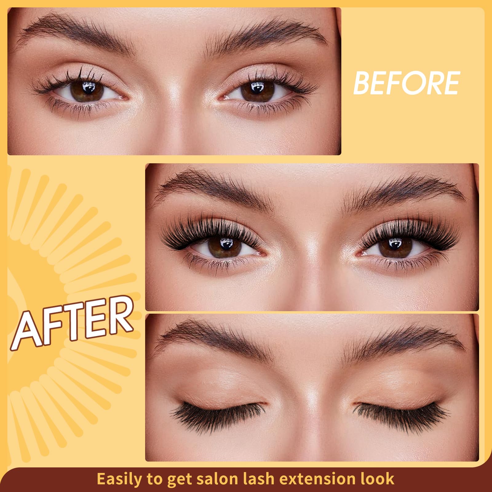 QUEWEL reusable magnetic lashes promote sustainable beauty.
