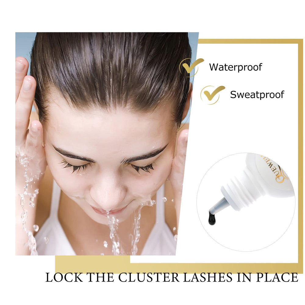 QUEWEL waterproof-dry-time feature supports all-day wear and sweat resistance.