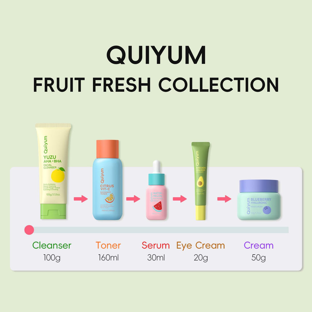 QUIYUM Travel-friendly packaging ready for on-the-go use