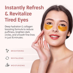 QUIA Beauty hydrogel eye patches texture close-up showcasing cooling, hydrating gel