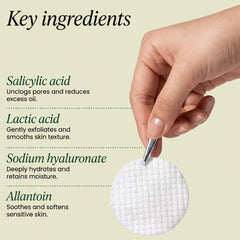QUIA Beauty Toner Pad drenched in essence for lasting hydration