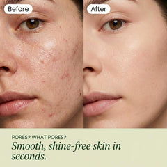 QUIA Beauty Toner Pad smooth side image focusing on hydration and calm skin
