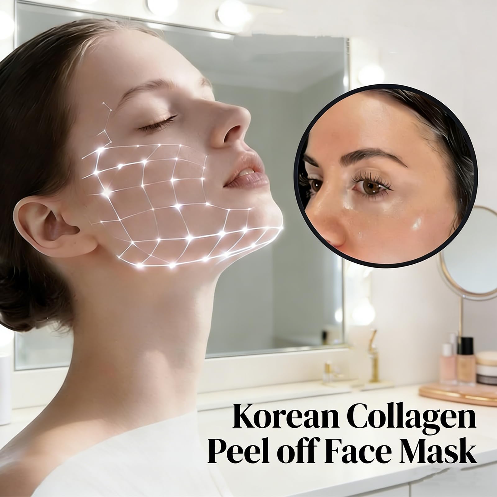 Quia Cosmetics Korean Face Mask suitable for all skin types for home spa use.