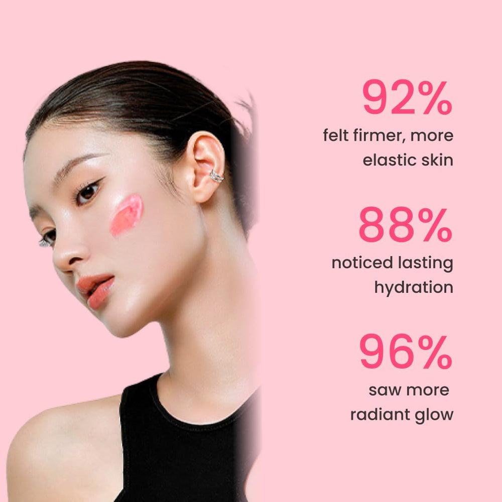 QUIA Beauty Collagen Jelly Cream travel jar suitable for on the go hydration