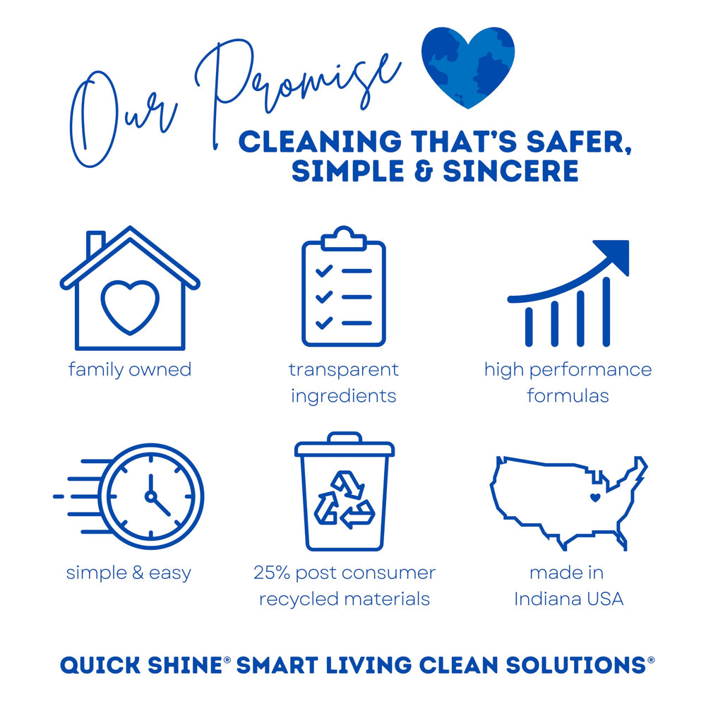 Quick Shine Deep Cleaner applied on LVT floor revitalizes surface