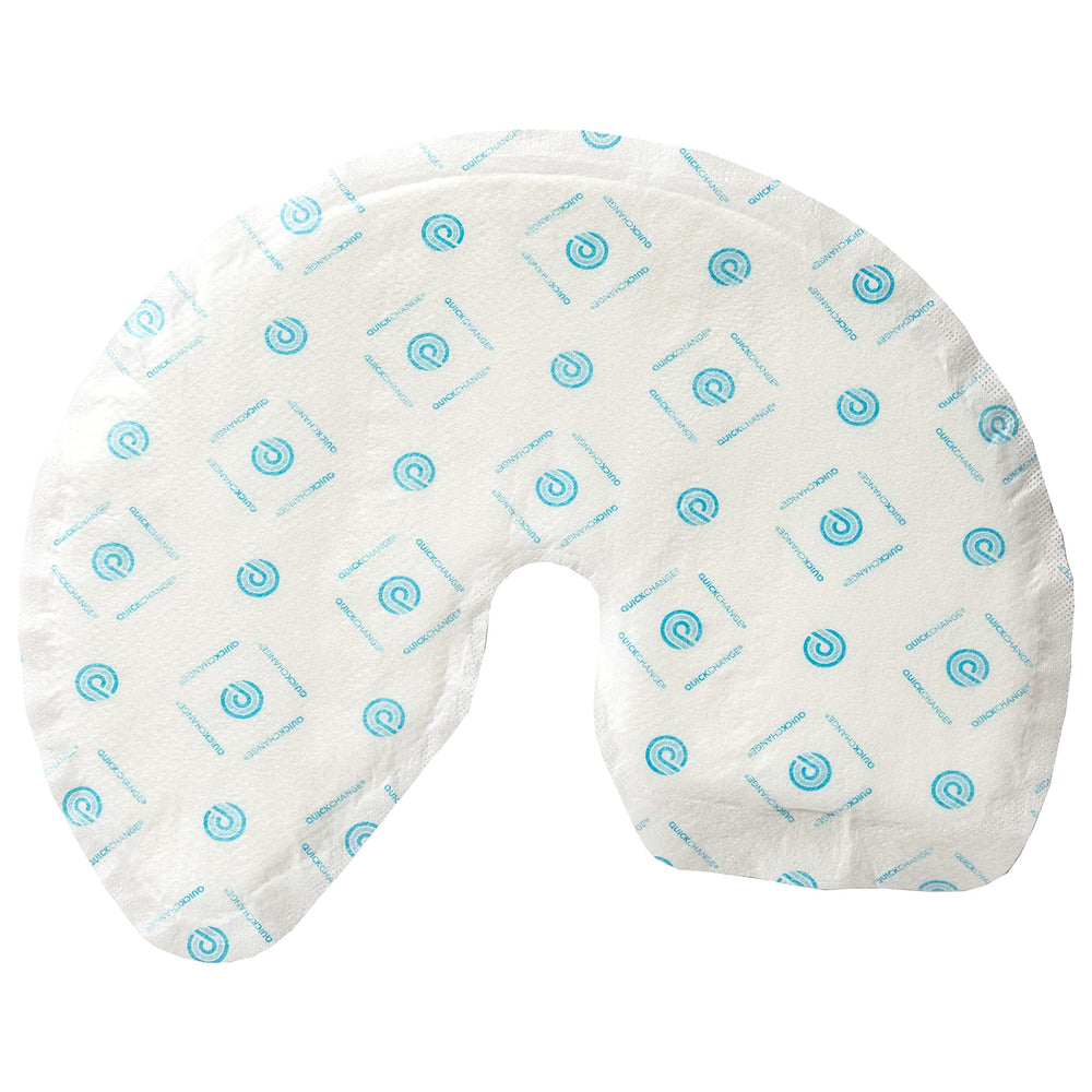QuickChange wrap side view showing discreet containment during movement