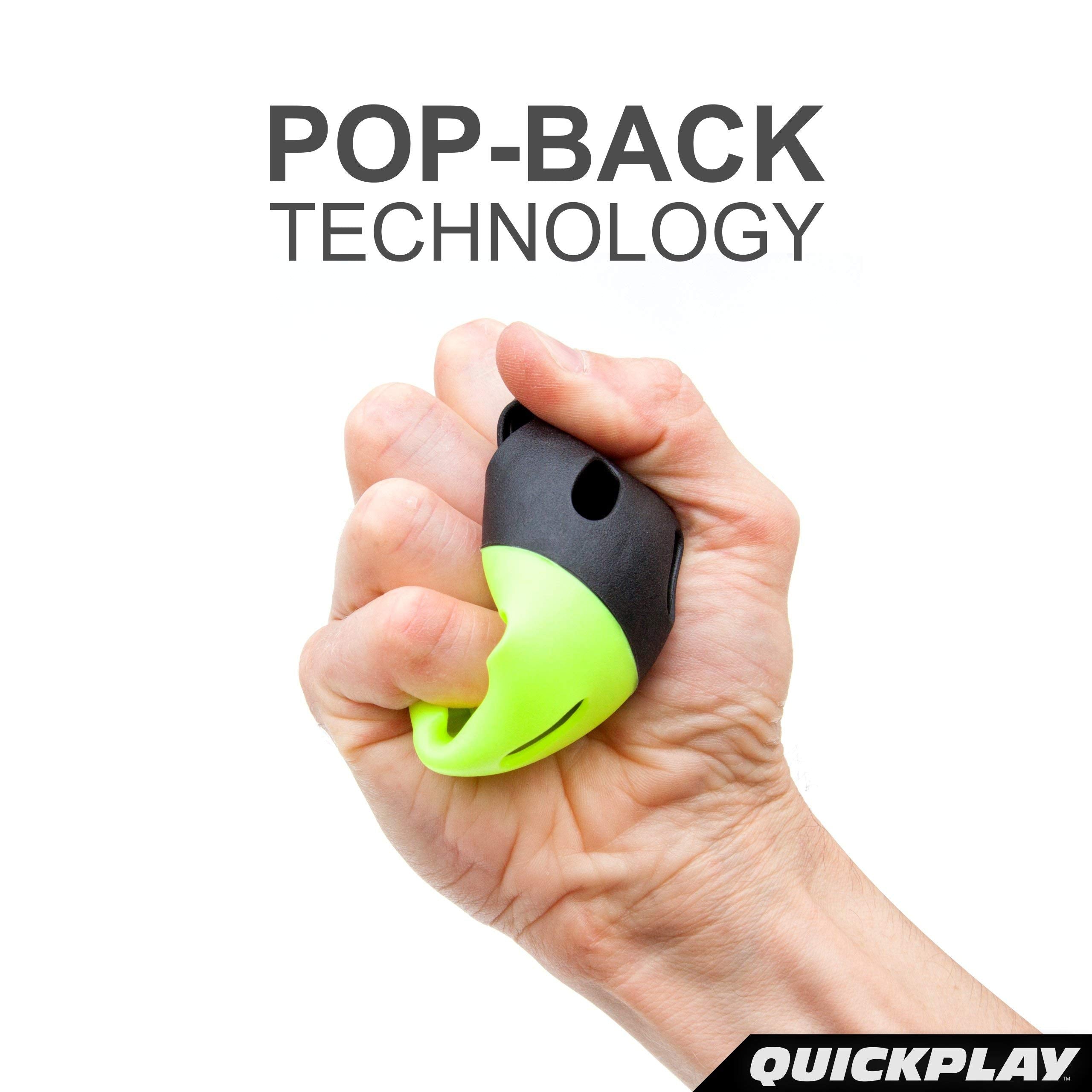 QUICKPLAY Indestructiballs provide instant feedback on contact to improve swing