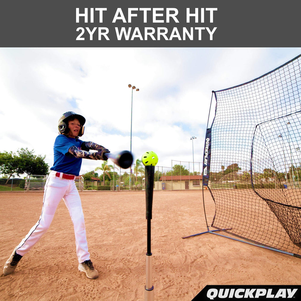 QUICKPLAY Indestructiballs glow for better visibility in bright outdoor sessions