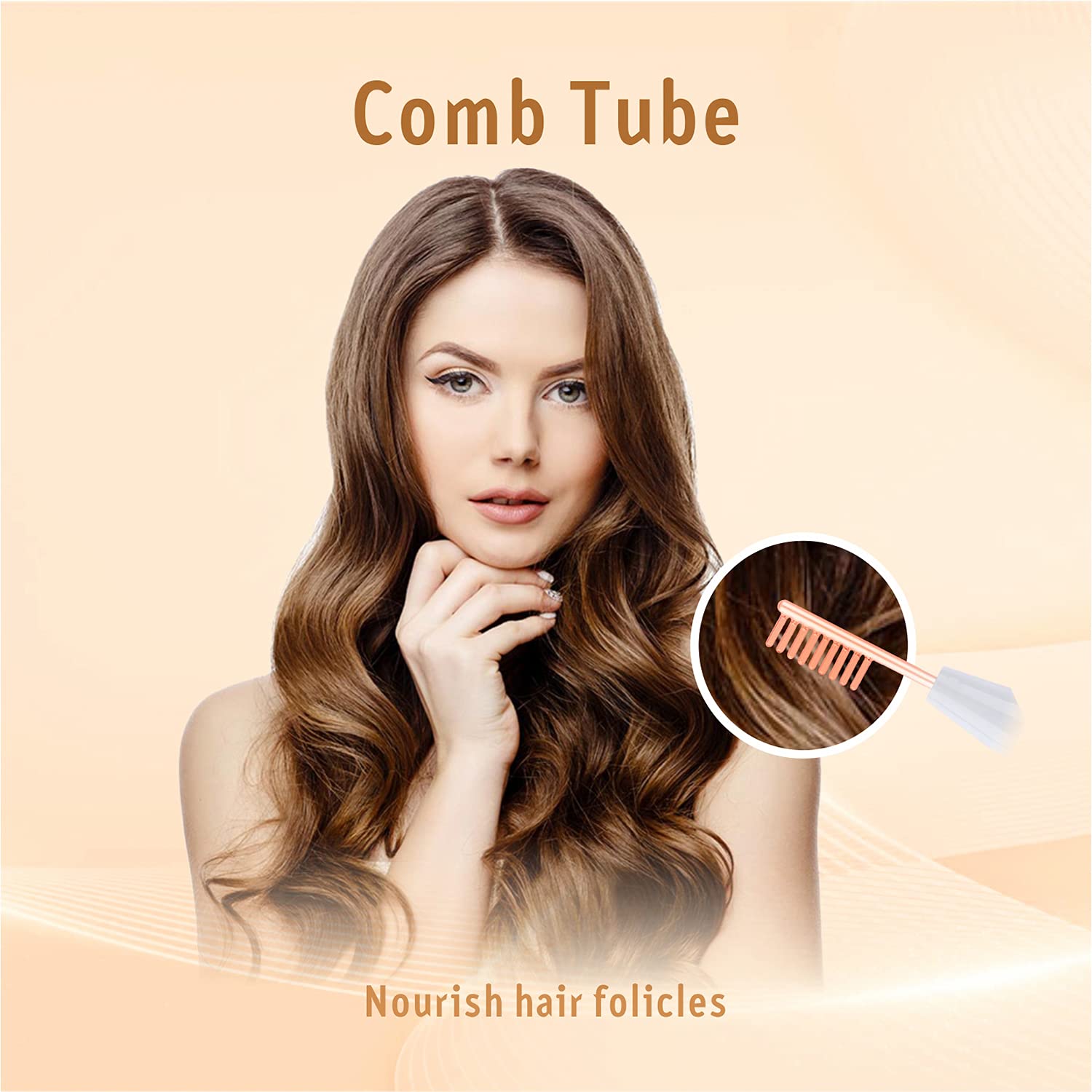 Quiet&Far portable wand with travel case ready for on-the-go sessions.