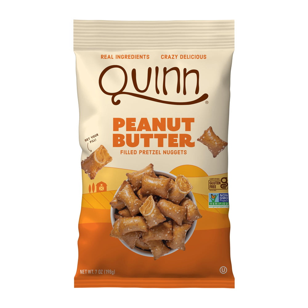 Quinn gluten-free tray with sea salt crystals.
