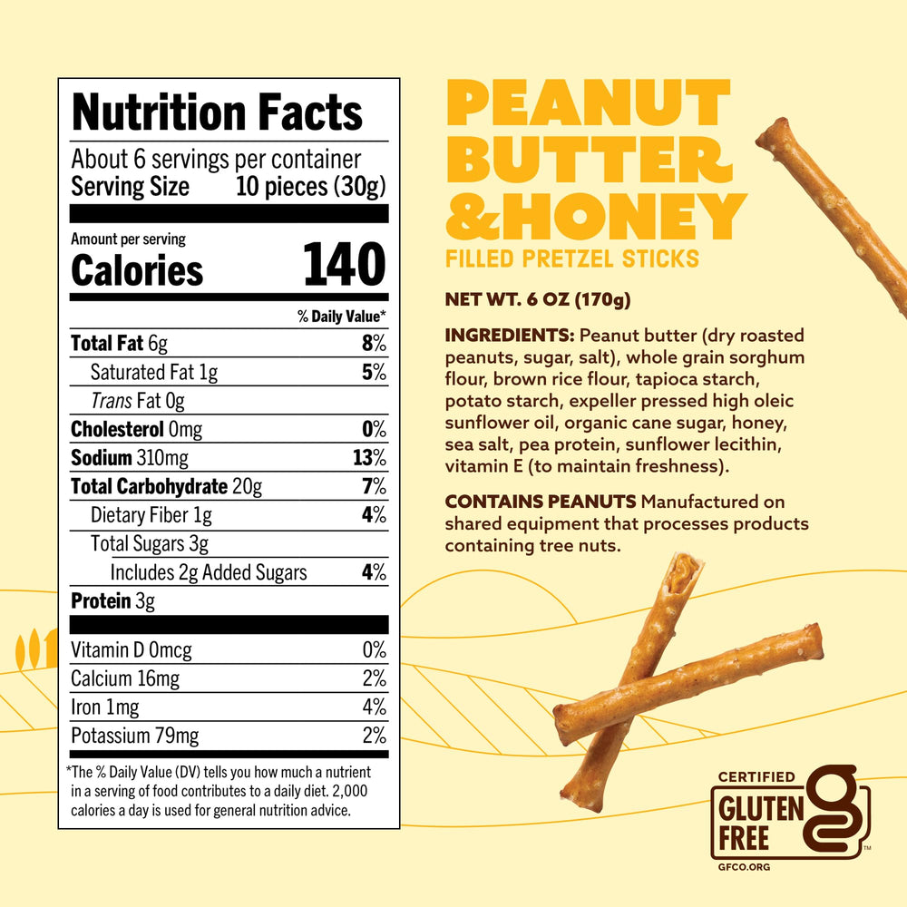 Quinn dairy-free pretzel sticks with real ingredients support tasty plant-forward snacking.