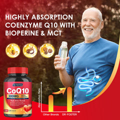 Quinovit CoQ10 bottle on shelf conveys reliable, premium supplement.