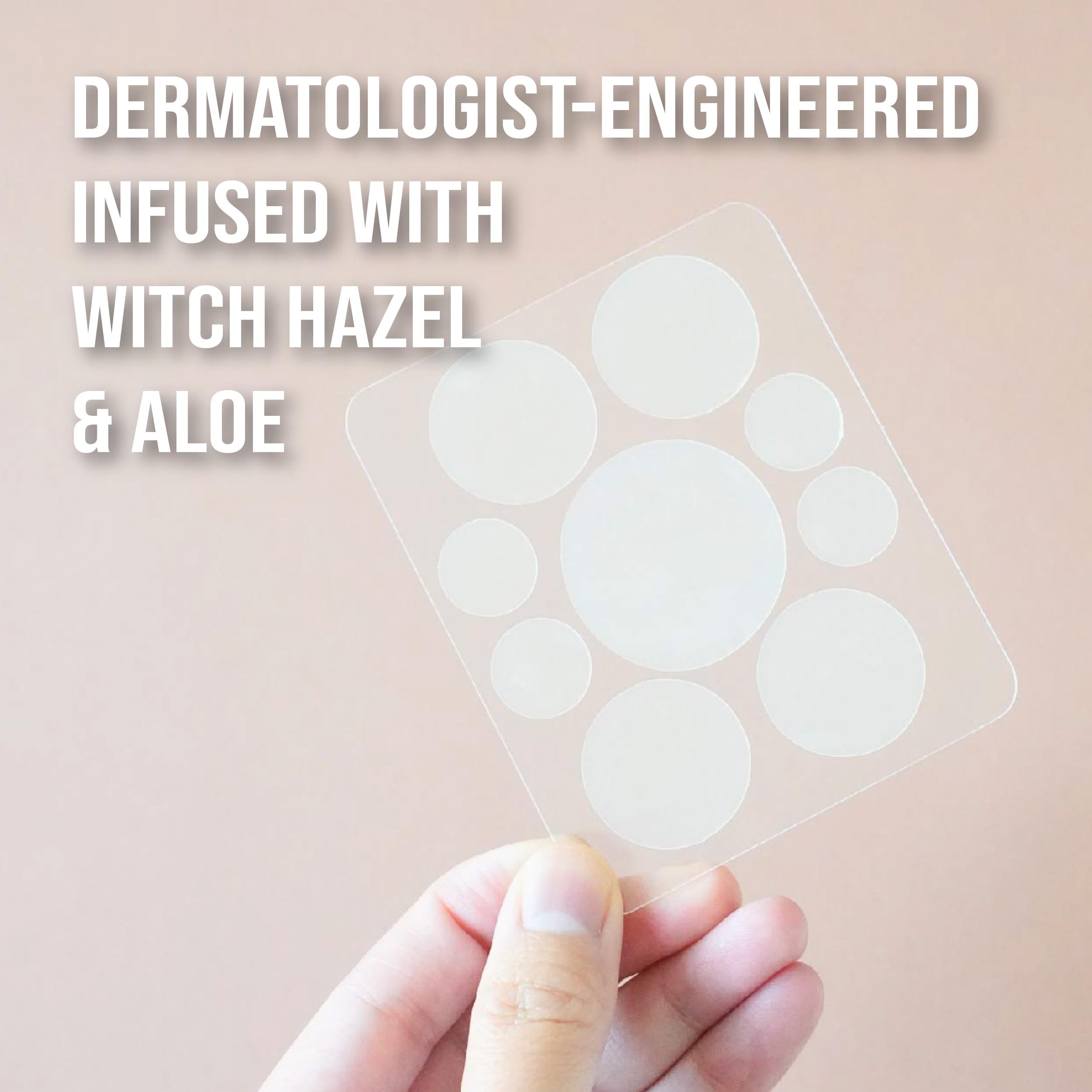 Quitch patch kids in hand illustrates natural itch relief without chemicals.