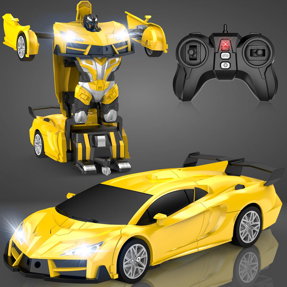 Qumcou Transform RC Car gift-ready packaging ideal for holidays.