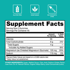Qunol bottle with mixed berry gummies highlighting gluten-free and vegetarian formulation.