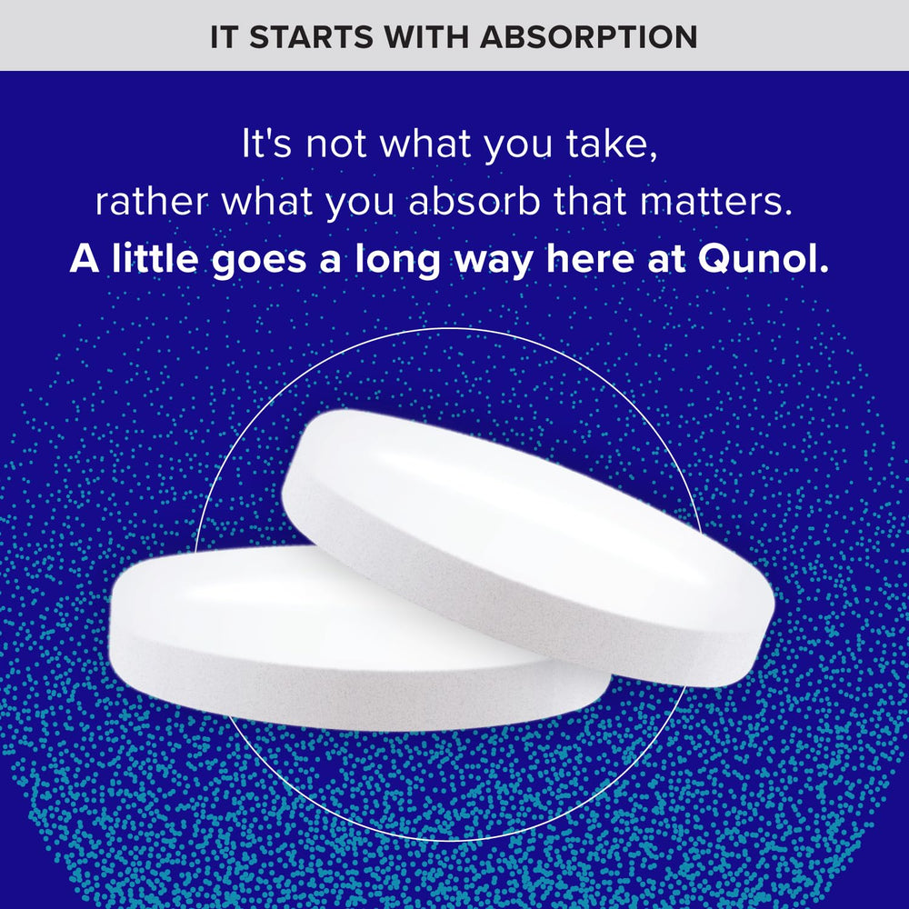 Qunol Brain Health Memory Plus vial ready for travel.