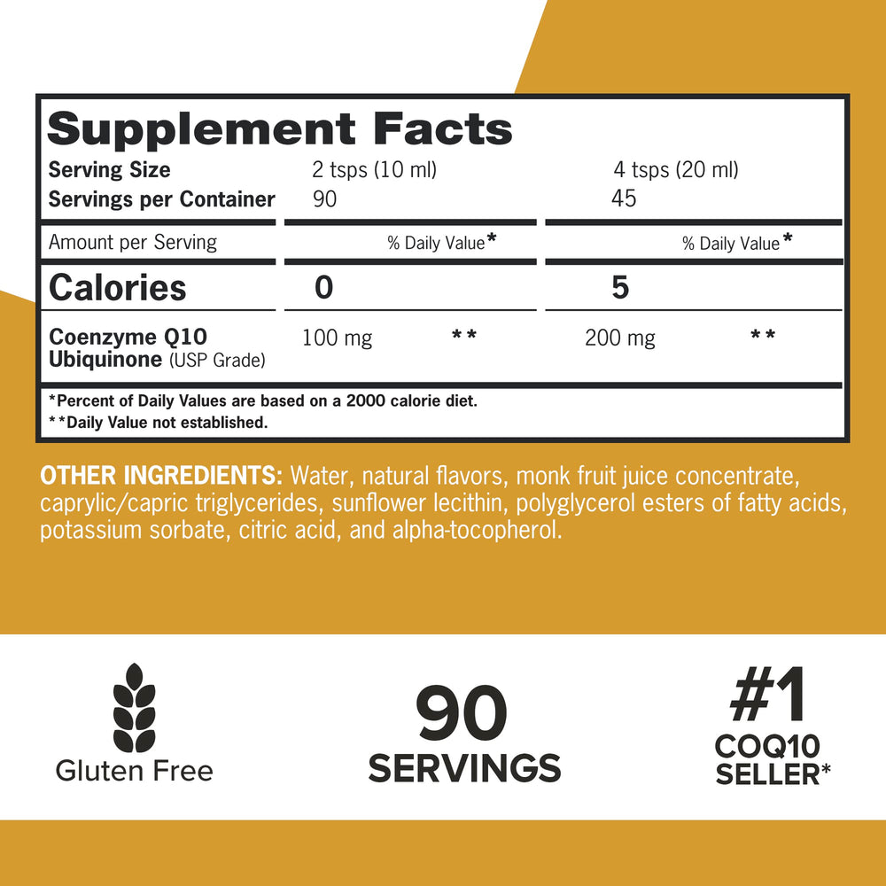 Qunol orange-pineapple flavor splash appealing to daily supplement routine.