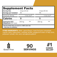 Qunol orange-pineapple flavor splash appealing to daily supplement routine.