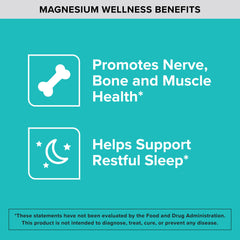 Qunol Magnesium Capsules gluten-free label shows dietary compatibility.