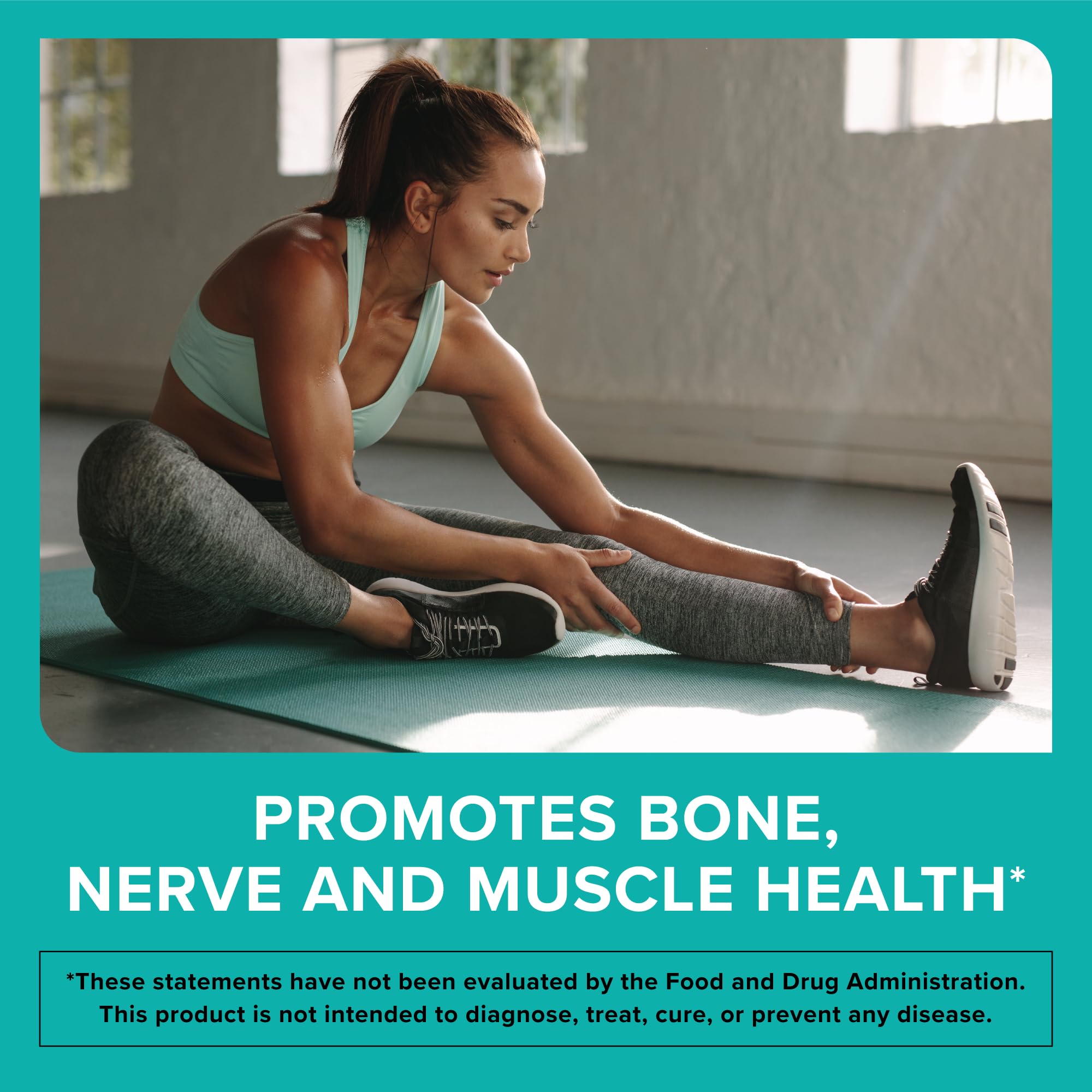 Qunol Magnesium Citrate Soft Chews gluten-free and vegan-friendly packaging.