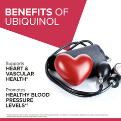 Qunol Mega ubiquinol CoQ10 packaging box with two-pack convenience.