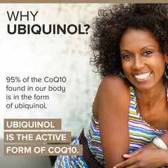 Qunol Plus ubiquinol capsules closeup shows the active form of CoQ10 for energy support.