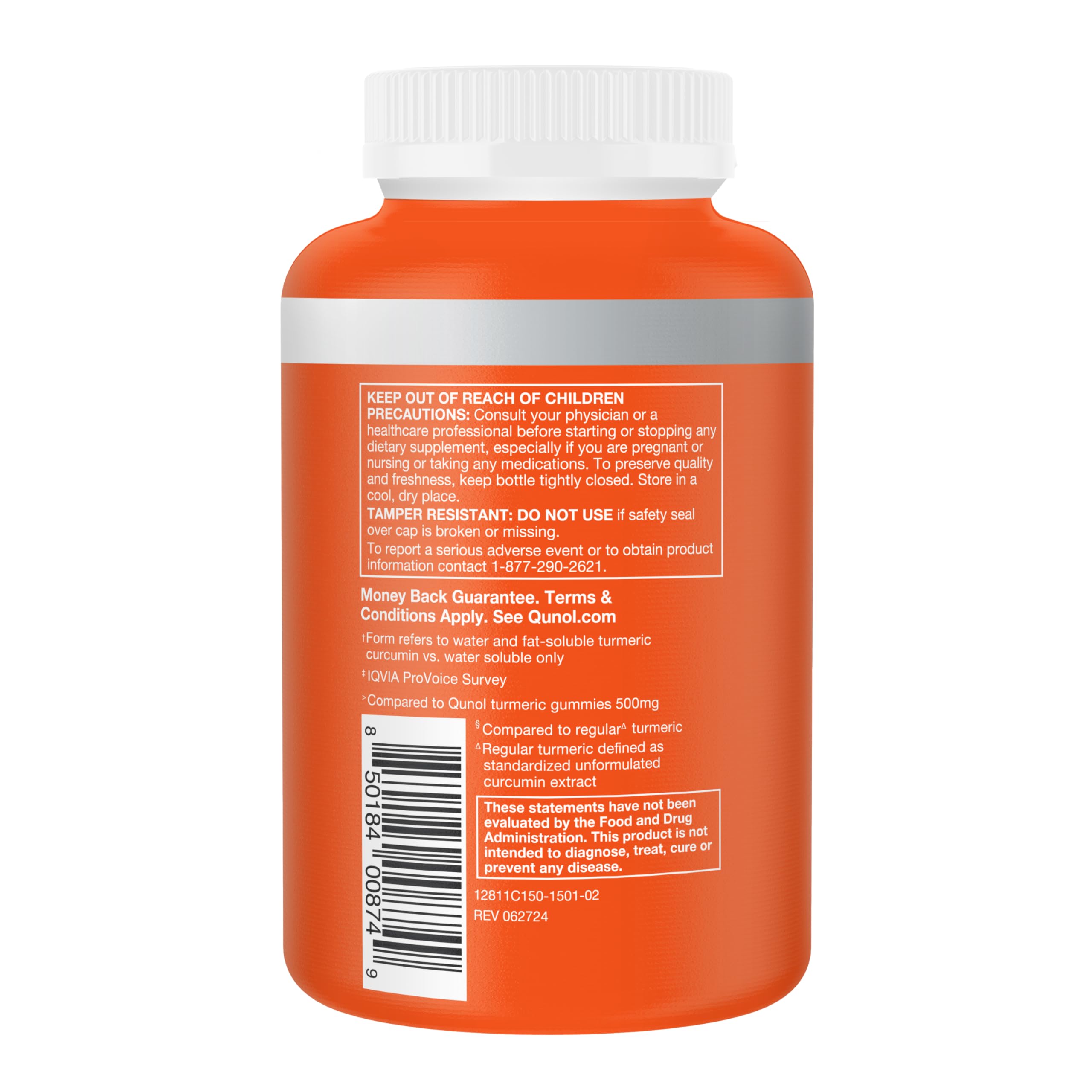 Qunol turmeric-curcumin close-up with warm lighting and antioxidants