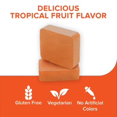 Qunol chews close-up texture highlights convenient, tasty daily joint support.