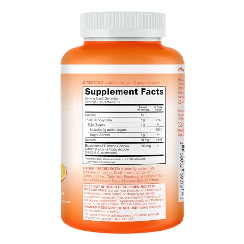 Qunol turmeric gummies after-workout scene implies post-exercise support and joint comfort.