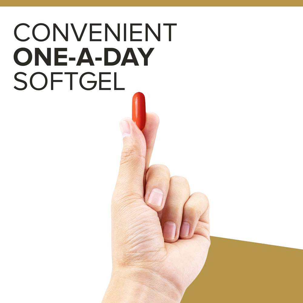 Qunol Ubiquinol ingredients and nutrition facts highlight 100mg per serving.